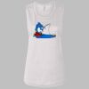 Ladies' Bella Flowy Scoop Muscle Tank Thumbnail