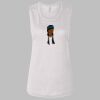 Ladies' Bella Flowy Scoop Muscle Tank Thumbnail