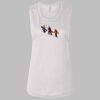 Ladies' Bella Flowy Scoop Muscle Tank Thumbnail