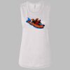 Ladies' Bella Flowy Scoop Muscle Tank Thumbnail