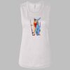 Ladies' Bella Flowy Scoop Muscle Tank Thumbnail