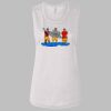 Ladies' Bella Flowy Scoop Muscle Tank Thumbnail