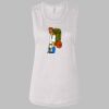 Ladies' Bella Flowy Scoop Muscle Tank Thumbnail