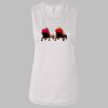Ladies' Bella Flowy Scoop Muscle Tank Thumbnail