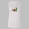 Ladies' Bella Flowy Scoop Muscle Tank Thumbnail