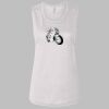 Ladies' Bella Flowy Scoop Muscle Tank Thumbnail