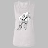 Ladies' Bella Flowy Scoop Muscle Tank Thumbnail