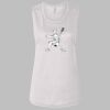 Ladies' Bella Flowy Scoop Muscle Tank Thumbnail