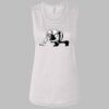 Ladies' Bella Flowy Scoop Muscle Tank Thumbnail