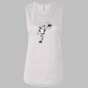 Ladies' Bella Flowy Scoop Muscle Tank Thumbnail