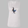 Ladies' Bella Flowy Scoop Muscle Tank Thumbnail