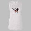 Ladies' Bella Flowy Scoop Muscle Tank Thumbnail