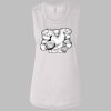 Ladies' Bella Flowy Scoop Muscle Tank Thumbnail