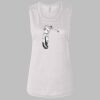 Ladies' Bella Flowy Scoop Muscle Tank Thumbnail