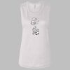 Ladies' Bella Flowy Scoop Muscle Tank Thumbnail