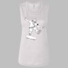 Ladies' Bella Flowy Scoop Muscle Tank Thumbnail