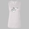 Ladies' Bella Flowy Scoop Muscle Tank Thumbnail