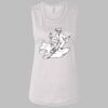 Ladies' Bella Flowy Scoop Muscle Tank Thumbnail