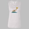 Ladies' Bella Flowy Scoop Muscle Tank Thumbnail