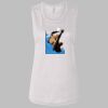 Ladies' Bella Flowy Scoop Muscle Tank Thumbnail