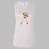 Ladies' Bella Flowy Scoop Muscle Tank Thumbnail