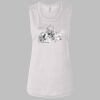 Ladies' Bella Flowy Scoop Muscle Tank Thumbnail