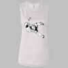 Ladies' Bella Flowy Scoop Muscle Tank Thumbnail