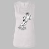 Ladies' Bella Flowy Scoop Muscle Tank Thumbnail