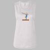 Ladies' Bella Flowy Scoop Muscle Tank Thumbnail