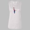 Ladies' Bella Flowy Scoop Muscle Tank Thumbnail
