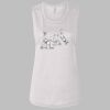 Ladies' Bella Flowy Scoop Muscle Tank Thumbnail