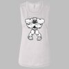 Ladies' Bella Flowy Scoop Muscle Tank Thumbnail