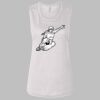 Ladies' Bella Flowy Scoop Muscle Tank Thumbnail
