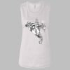 Ladies' Bella Flowy Scoop Muscle Tank Thumbnail