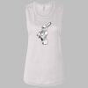 Ladies' Bella Flowy Scoop Muscle Tank Thumbnail