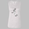 Ladies' Bella Flowy Scoop Muscle Tank Thumbnail