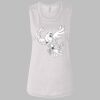 Ladies' Bella Flowy Scoop Muscle Tank Thumbnail
