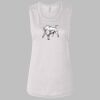 Ladies' Bella Flowy Scoop Muscle Tank Thumbnail