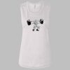 Ladies' Bella Flowy Scoop Muscle Tank Thumbnail