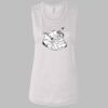 Ladies' Bella Flowy Scoop Muscle Tank Thumbnail