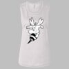 Ladies' Bella Flowy Scoop Muscle Tank Thumbnail