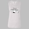 Ladies' Bella Flowy Scoop Muscle Tank Thumbnail