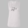 Ladies' Bella Flowy Scoop Muscle Tank Thumbnail