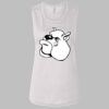 Ladies' Bella Flowy Scoop Muscle Tank Thumbnail