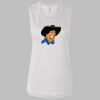 Ladies' Bella Flowy Scoop Muscle Tank Thumbnail