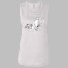 Ladies' Bella Flowy Scoop Muscle Tank Thumbnail