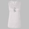 Ladies' Bella Flowy Scoop Muscle Tank Thumbnail
