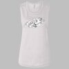 Ladies' Bella Flowy Scoop Muscle Tank Thumbnail