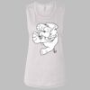 Ladies' Bella Flowy Scoop Muscle Tank Thumbnail