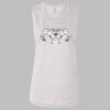 Ladies' Bella Flowy Scoop Muscle Tank Thumbnail